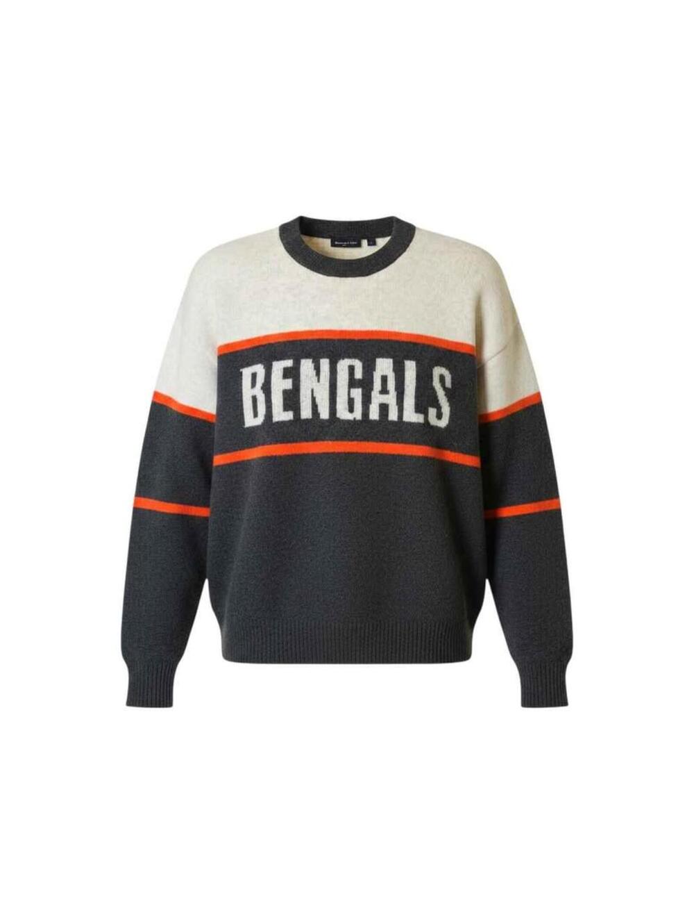 NWT Abercrombie & Fitch‎ Cincinnati Bengals Sweater Men’s Medium